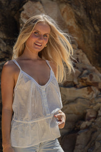 Soleil Embroidered Singlet