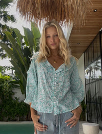 Amélie Blouse - Sky Blue