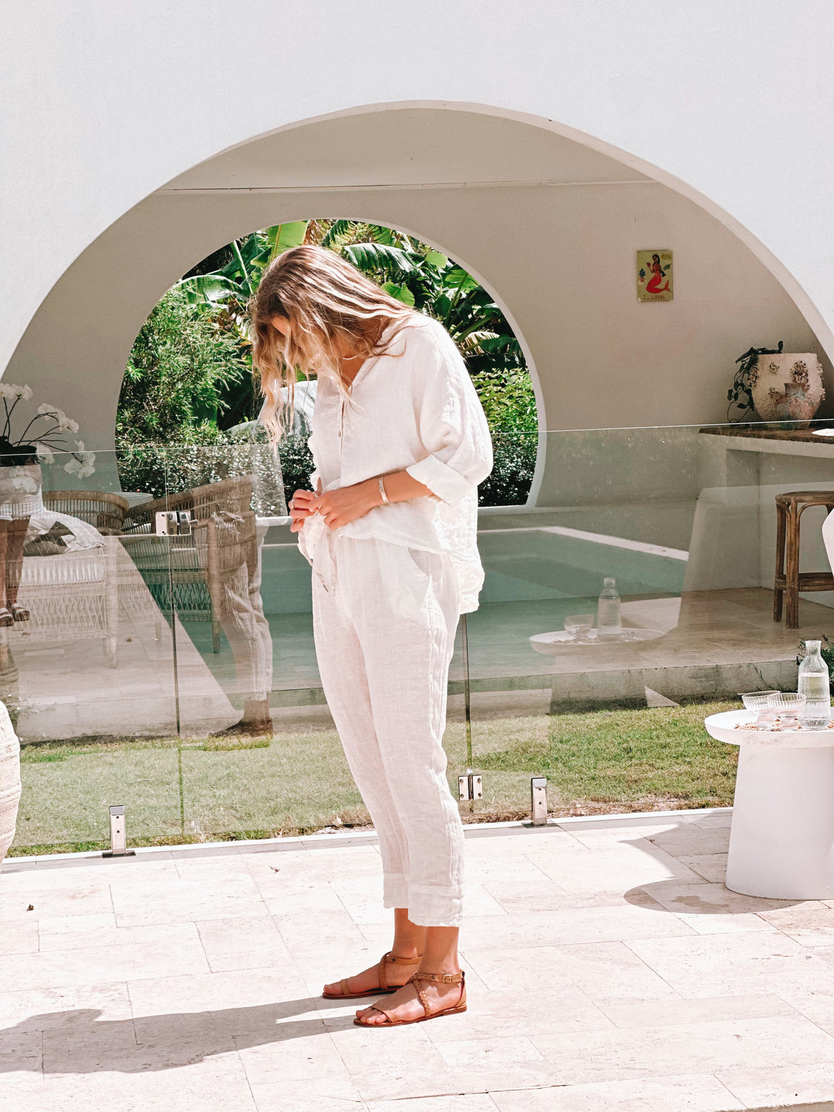 Astrid Linen Shirt Cream