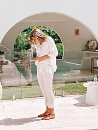 Astrid Linen Shirt Cream