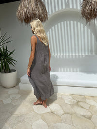 Allegra dress Taupe  PRESALE