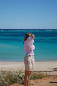 Lucinda Linen Blouse White