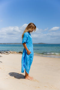Amara Dress Pacific Blue